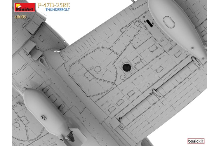 1:48 MiniArt 48009 P-47-D25RE Thunderbolt Basic Kit - Min48009 4 - MIN48009