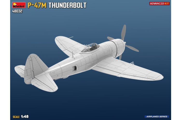 1:48 MiniArt 48032 Republic P-47M Thunderbolt WWII - Advanced Kit - Amerikaans Vliegtuig - Min48032 4 - MIN48032