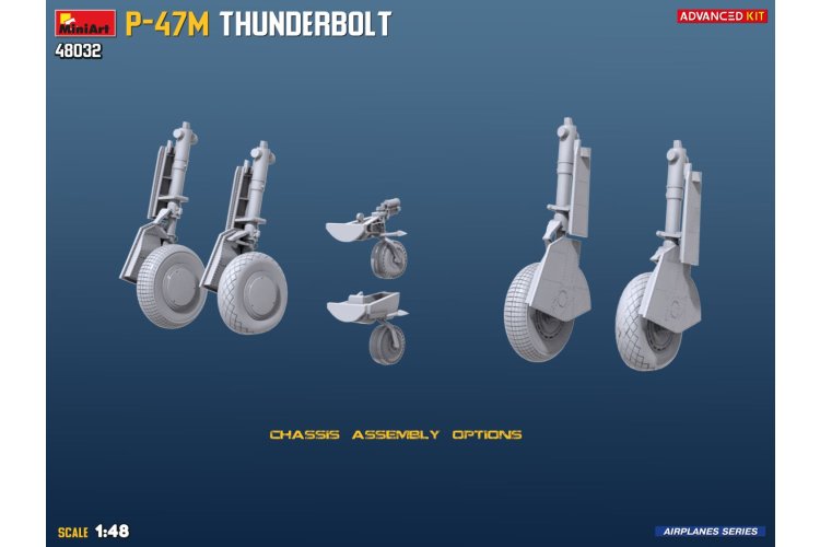 1:48 MiniArt 48032 Republic P-47M Thunderbolt WWII - Advanced Kit - Amerikaans Vliegtuig - Min48032 7 - MIN48032