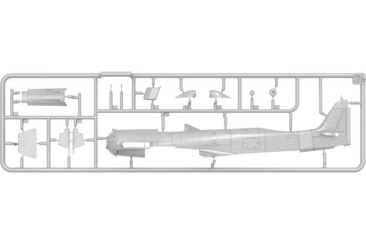 1:48 MiniArt 48035 Focke-Wulf Fw 190D-9 Early Production - JG54 Gr&uuml;nherz WWII - Duits Propellervliegtuig - Min48035 14 - MIN48035
