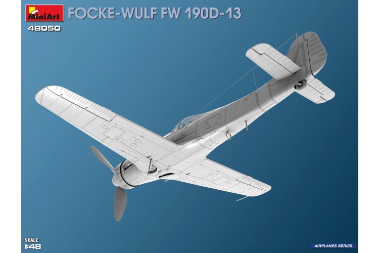 1:48 MiniArt 48050 Focke-Wulf Fw 190D-13 WWII - Duits Jachtvliegtuig - Min48050 6 - MIN48050