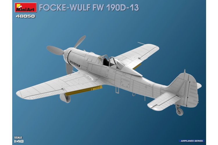 1:48 MiniArt 48050 Focke-Wulf Fw 190D-13 WWII - Duits Jachtvliegtuig - Min48050 9 - MIN48050