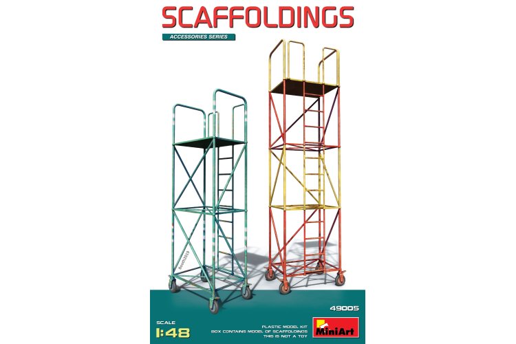 1:48 MiniArt 49005 Diorama - Scaffoldings - Min49005 1 - MIN49005