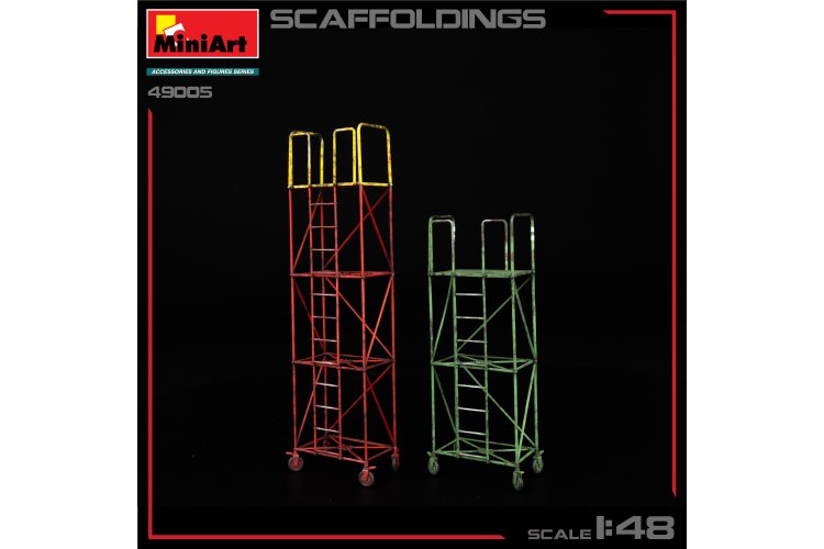 1:48 MiniArt 49005 Diorama - Scaffoldings - Min49005 3 - MIN49005