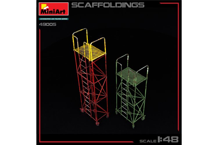 1:48 MiniArt 49005 Diorama - Scaffoldings - Min49005 4 - MIN49005
