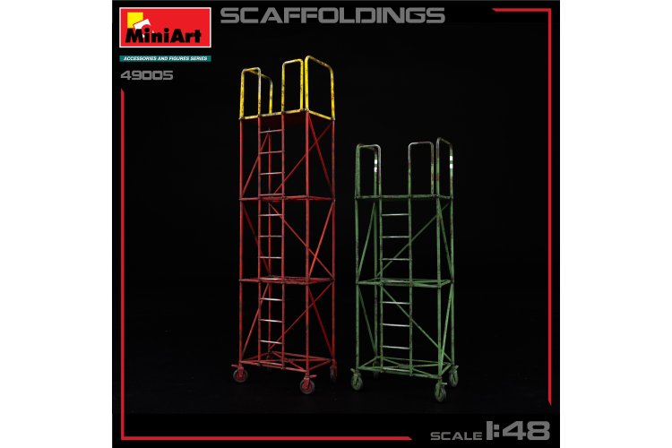 1:48 MiniArt 49005 Diorama - Scaffoldings - Min49005 5 - MIN49005