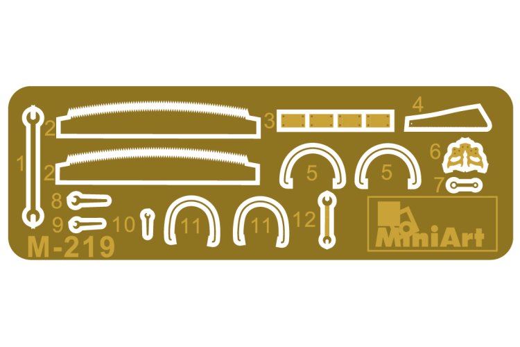 1:48 MiniArt 49013 Hand Tools for WWII Military Vehicles &ndash; Diorama - Min49013 2 - MIN49013
