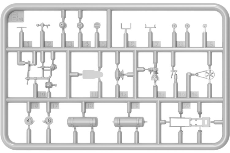 1:48 MiniArt 49013 Hand Tools for WWII Military Vehicles &ndash; Diorama - Min49013 5 - MIN49013