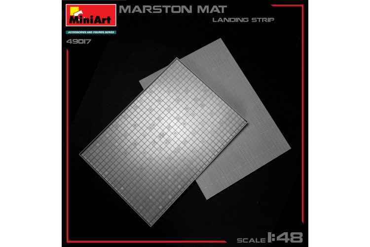 1:48 MiniArt 49017 Marston Mat - Landing Strip - 315x227mm 2x - Min49017 2 - MIN49017