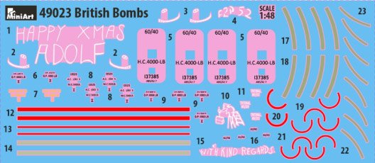 1:48 MiniArt 49023 Britse Bommen WWII - Diorama - Min49023 4 - MIN49023