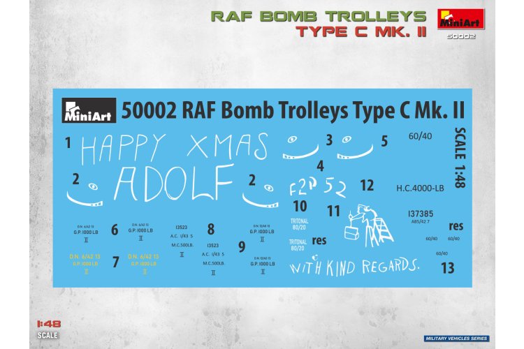 1:48 MiniArt 50002 RAF Type C Mk.II Bommenwagens WWII - Britse Vliegveldvoertuigen - Min50002 6 - MIN50002