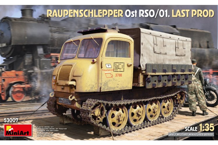 1:35 MiniArt 53007 Raupenschlepper OST RSO/01 Last Production WWII - Duits Militair Voertuig - Min53007 1 - MIN53007