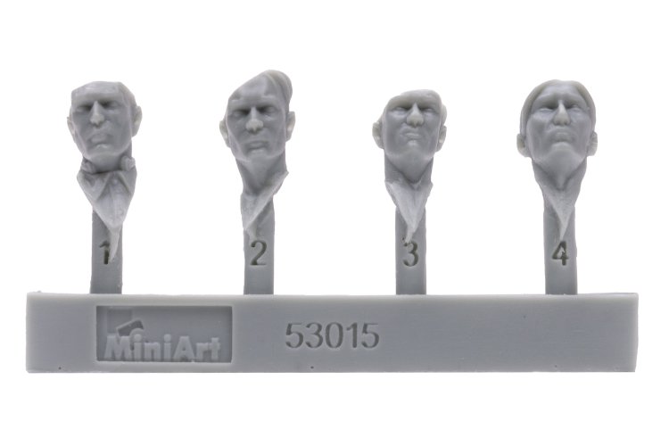 1:35 MiniArt 53015 German Soldiers WWII - Panzer Crew France 1944 - 4 Figures - Min53015 2 - MIN53015