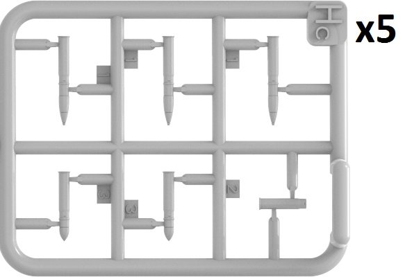 1:35 MiniArt 53078 75 mm M48 & M72 Munitie met Houten Kisten WWII voor Diorama - Min53078 2 - MIN53078