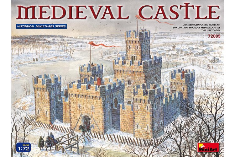 1:72 MiniArt 72005 Medieval Castle - Min72005 1 1 - MIN72005