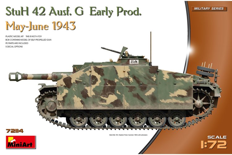 1:72 MiniArt 72114 StuH 42 Ausf. G Early Production - May-June 1943 - Min72114 1 - MIN72114
