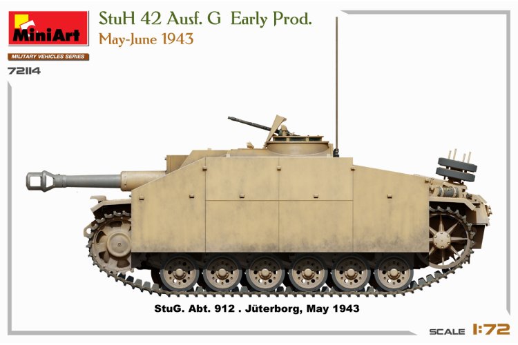 1:72 MiniArt 72114 StuH 42 Ausf. G Early Production - May-June 1943 - Min72114 12 - MIN72114