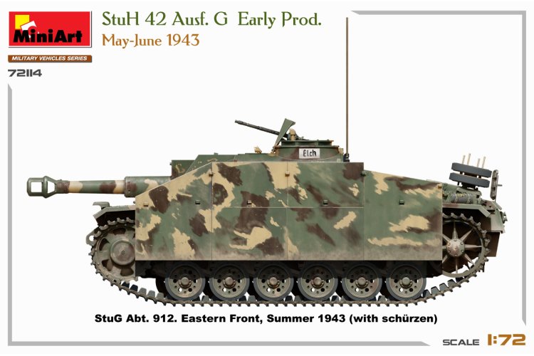 1:72 MiniArt 72114 StuH 42 Ausf. G Early Production - May-June 1943 - Min72114 14 - MIN72114