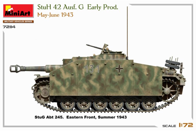 1:72 MiniArt 72114 StuH 42 Ausf. G Early Production - May-June 1943 - Min72114 17 - MIN72114