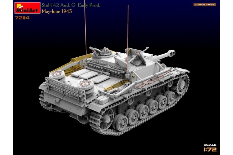 1:72 MiniArt 72114 StuH 42 Ausf. G Early Production - May-June 1943 - Min72114 5 - MIN72114