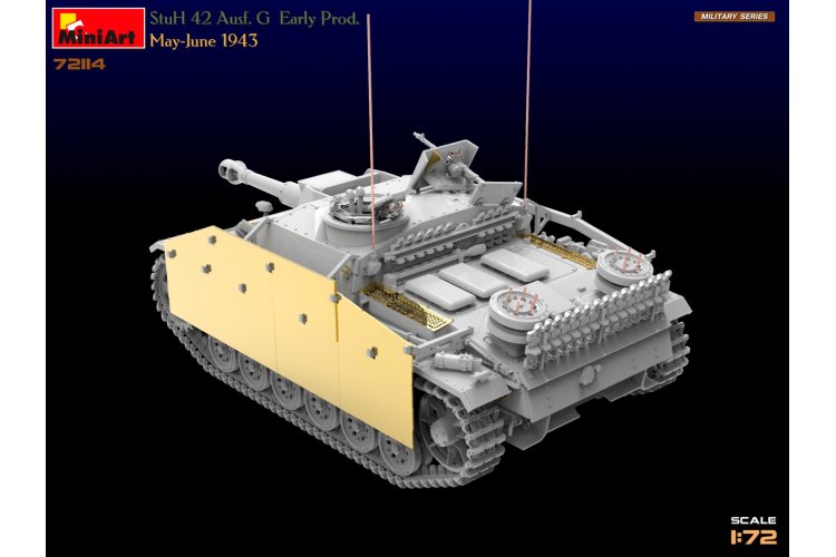 1:72 MiniArt 72114 StuH 42 Ausf. G Early Production - May-June 1943 - Min72114 6 - MIN72114