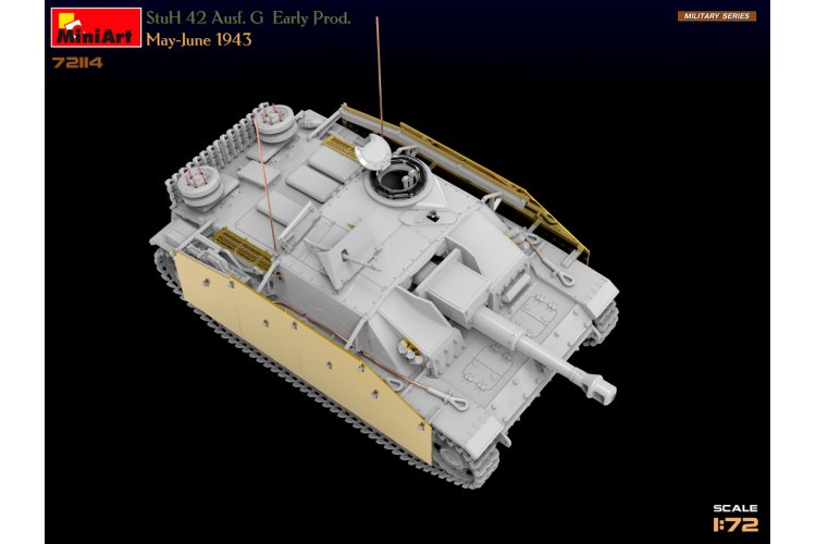 1:72 MiniArt 72114 StuH 42 Ausf. G Early Production - May-June 1943 - Min72114 7 - MIN72114