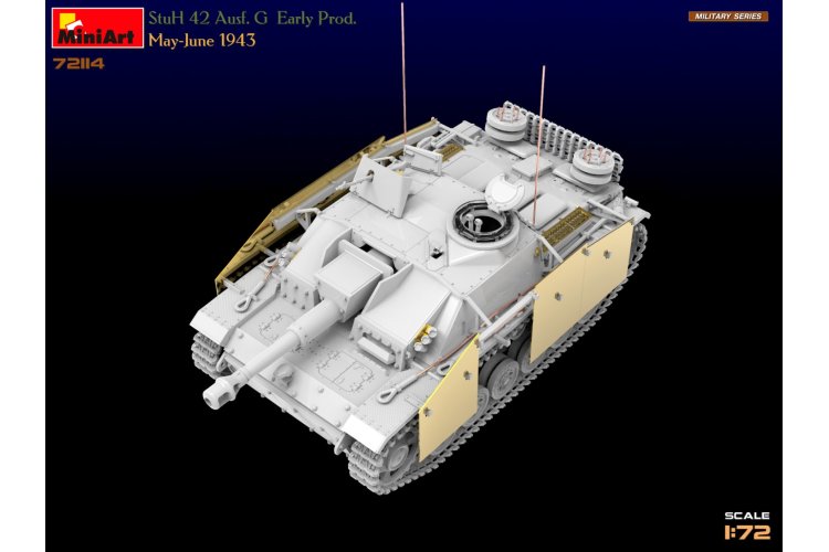 1:72 MiniArt 72114 StuH 42 Ausf. G Early Production - May-June 1943 - Min72114 8 - MIN72114