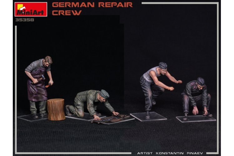 1:35 MiniArt 35358 German Repair Crew WWII - Mini35358 6 - MIN35358