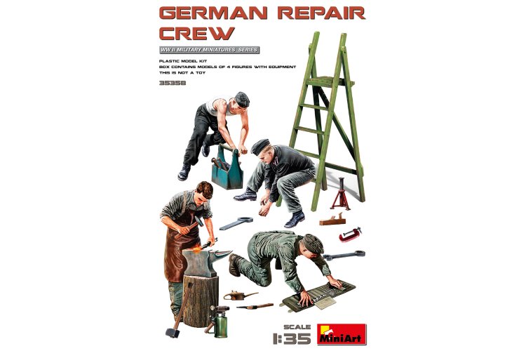 1:35 MiniArt 35358 German Repair Crew WWII - Mini35358 art - MIN35358