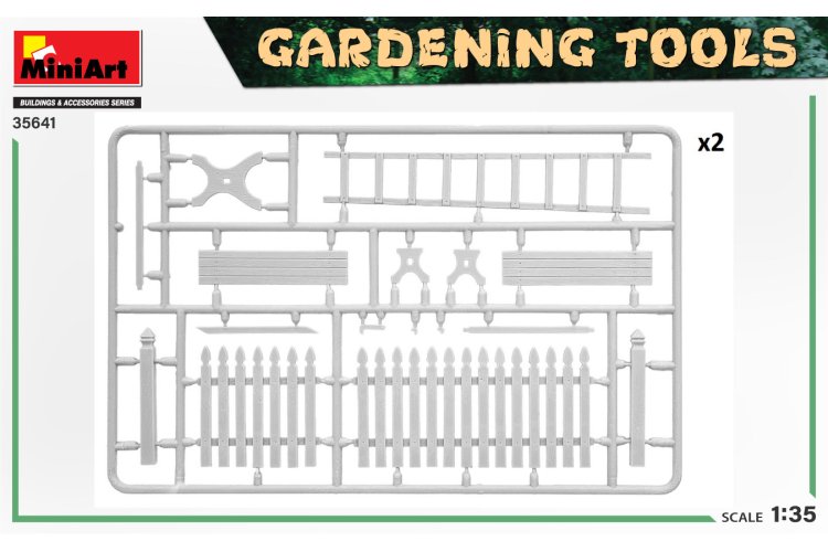 1:35 MiniArt 35641 Diorama Gardening Tools - Mini35641 4 - MIN35641