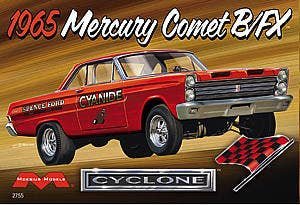 1:25 Moebius 2755 1965 Mercury Comet Cyclone B/FX &ndash; American Car - Moe2755 1x - MOE2755