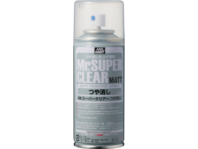 MR.Super Clear B-514 - Matt Varnish - Spray - 170 ml - Mrh b 514 1 - MRH-B-514