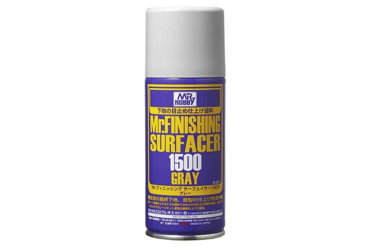 MR.Finishing B-527 Surfacer Grijs 1500 - Primer Spray - 170ml - Mrh b 527 - MRH-B-527