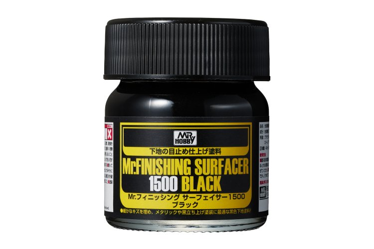 MR.Finishing Surfacer 1500 SF-288 - Black - Primer - 40 ml - Mrh sf 288 1 - MRH-SF-288