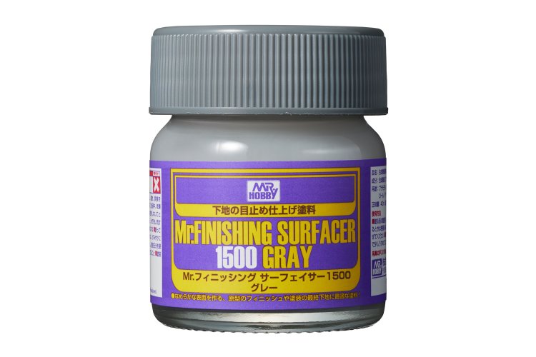 MR.Finishing Surfacer 1500 SF-289 - Grey - Primer - 40 ml - Mrh sf 289 1 - MRH-SF-289