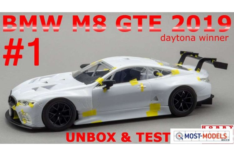 1:24 NuNu 24010 BMW M8 GTE 2019 24 Hours of Daytona Winner - Nunu24010 1 - NUNU24010