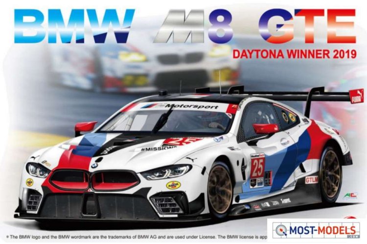 1:24 NuNu 24010 BMW M8 GTE 2019 24 Hours of Daytona Winner - Nunu24010 bmw m8 1 - NUNU24010