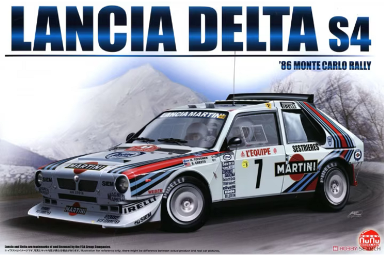 1:24 NuNu 24030 Lancia Delta S4 - 1986 Monte Carlo Rally - Nunu24030 lancia delta s4 1 - NUNU24030