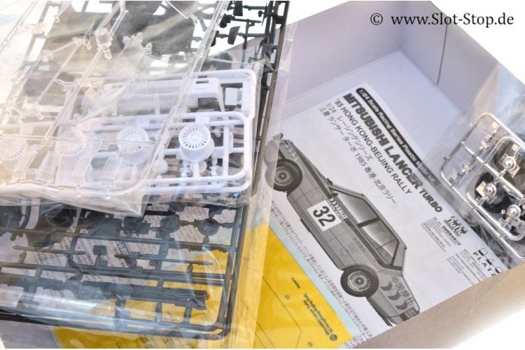 1:24 NuNu 24032 Mitsubishi Lancer Turbo - 85 Hong Kong-Beijing Rally - Nunu24032 1 - NUNU24032