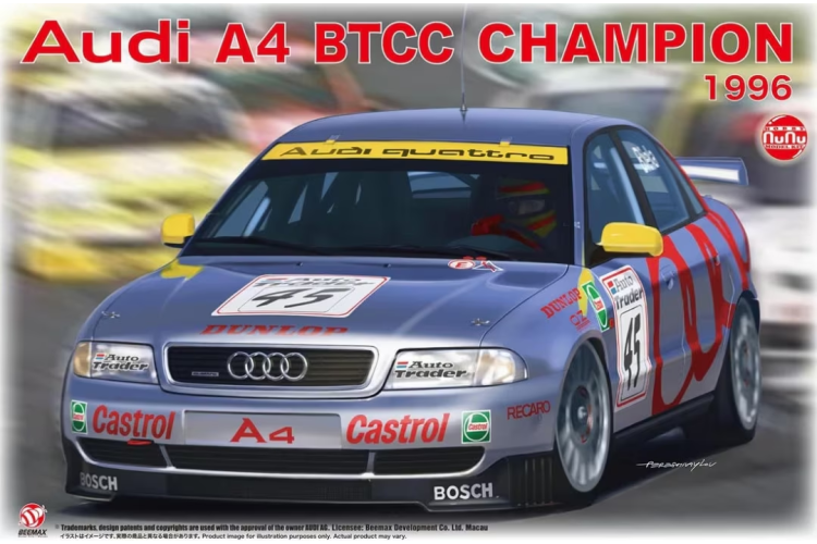 1:24 NuNu 24035 Audi A4 quattro 1996 BTCC Champion - Nunu24035 1 1 - NUNU24035