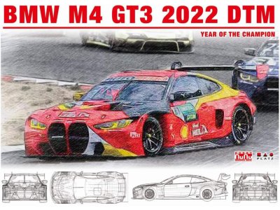 1:24 NuNu 24045 BMW M4 GT3 &ndash; GT3 2022 DTM Year of the Champion &ndash; German Race Car - Nunu24045 1 - NUNU24045
