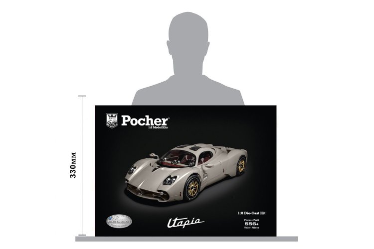 1:8 Pocher HK120 Pagani Utopia Coup&eacute; - Rinascimento Lucido - Sport Auto - Pchk120 20 - PCHK120
