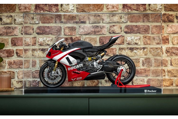 1:4 Pocher HK201 Acryl Displaykast voor Motorfiets - 690 x 290 x 400 mm - Pchk201 5 - PCHK201