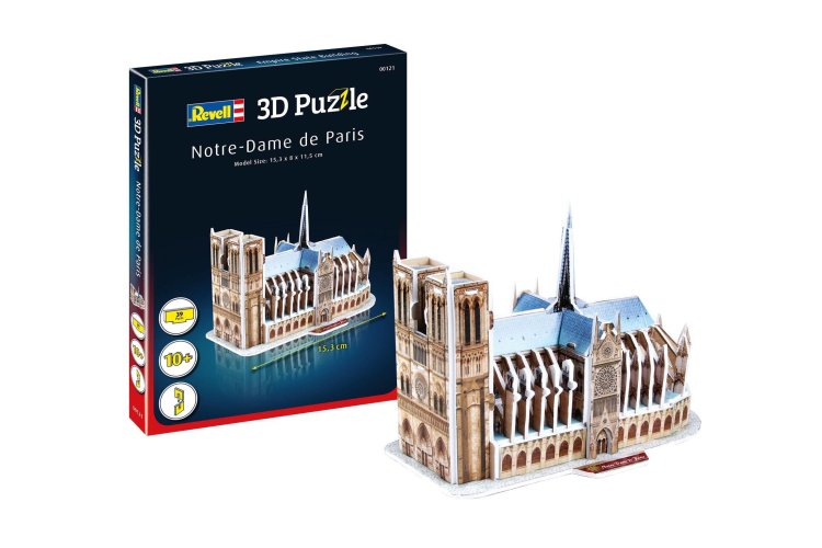 Revell 00121 Notre-Dame de Paris - Rev00121 notre dame de paris revell 3d puzzle 00121 notre dame de paris 01 1 - REV00121