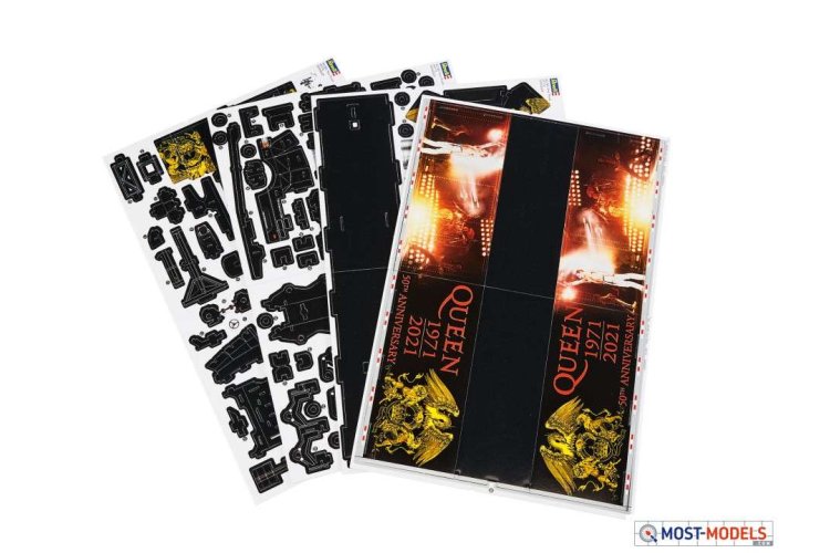 Revell 00230 QUEEN Tour Truck - 50th Anniversary - Rev00230 d04pw queen tour truck - REV00230