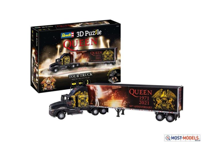 Revell 00230 QUEEN Tour Truck - 50th Anniversary - Rev00230 skmpw queen tour truck 1 1 - REV00230