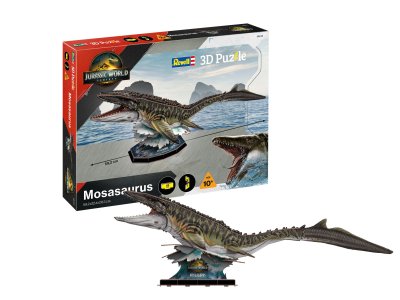 Revell 00244 Jurassic World Rebirth - Mosasaurus - 83 Stukjes - 59,2cm - Rev00244 1 - REV00244