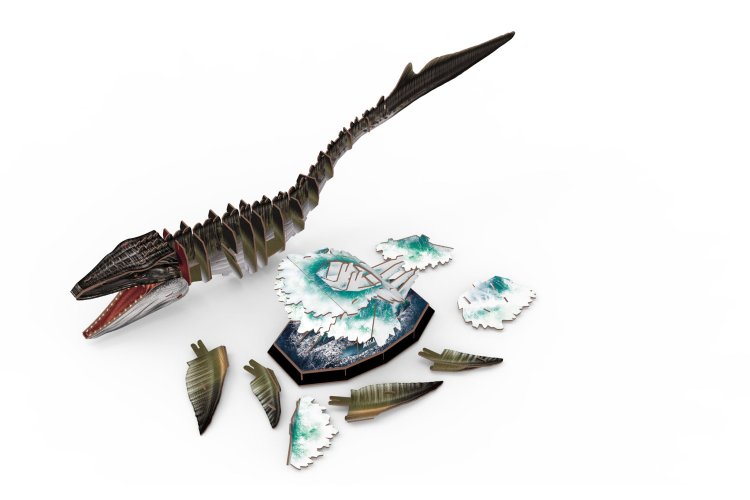 Revell 00244 Jurassic World Rebirth - Mosasaurus - 83 Stukjes - 59,2cm - Rev00244 6 - REV00244