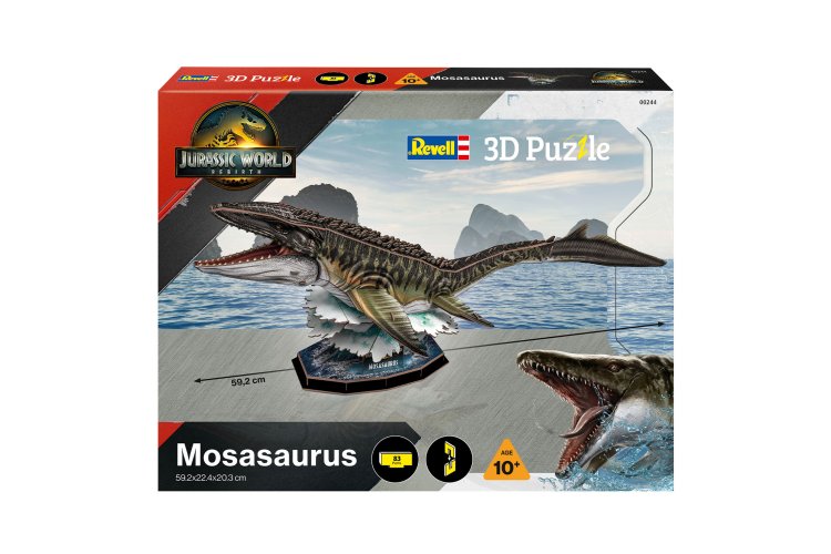 Revell 00244 Jurassic World Rebirth - Mosasaurus - 83 Stukjes - 59,2cm - Rev00244 8 - REV00244