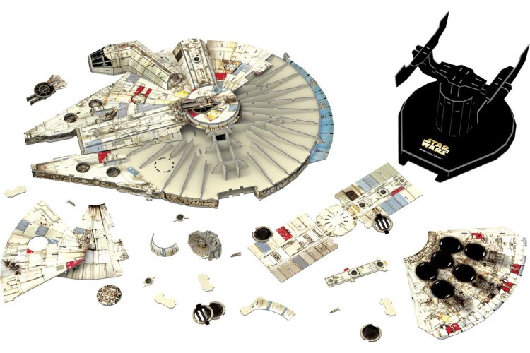 Revell 00323 Star Wars Millennium Falcon - Rev00323 star wars millennium falcon 05 - REV00323